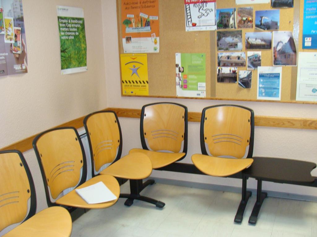 Chaises de salle d'attente