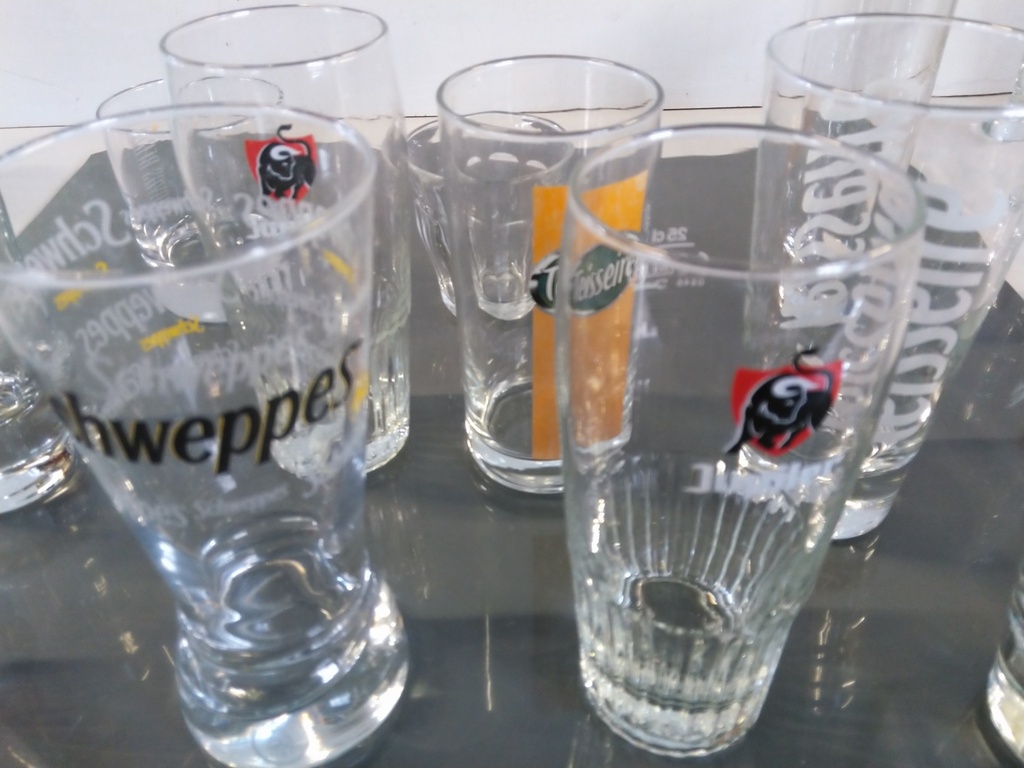 10 verres publicitaires