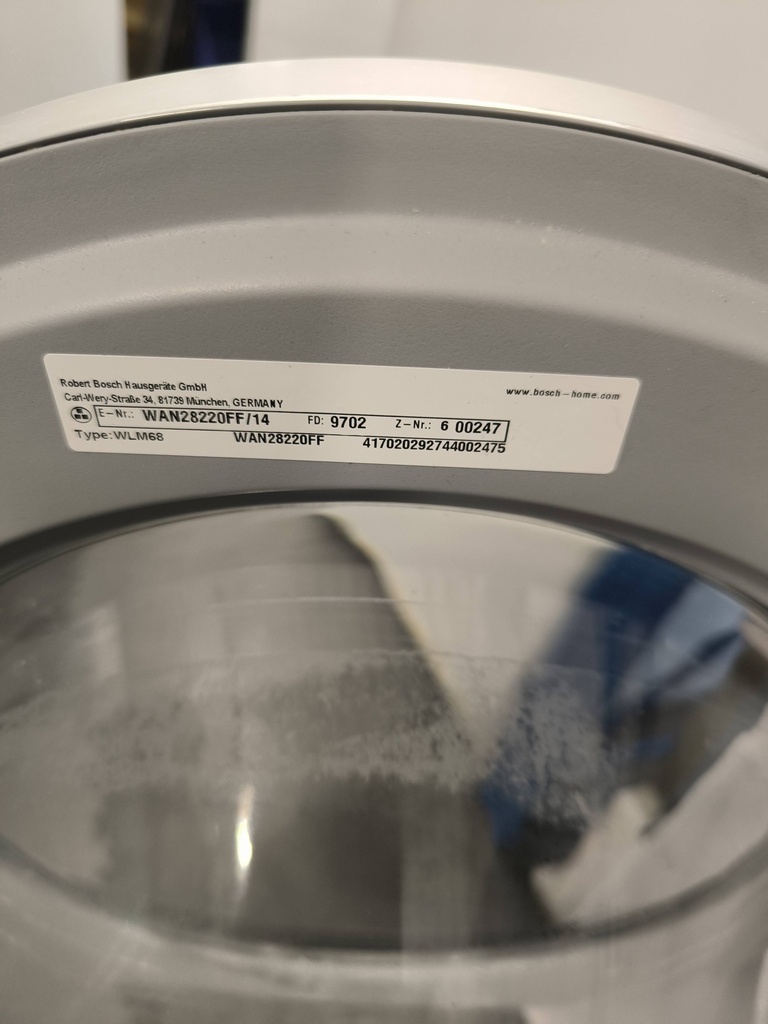 Lave linge  BOSCH WAN28220FF