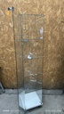 Vitrine 1 porte 38x38x180cm