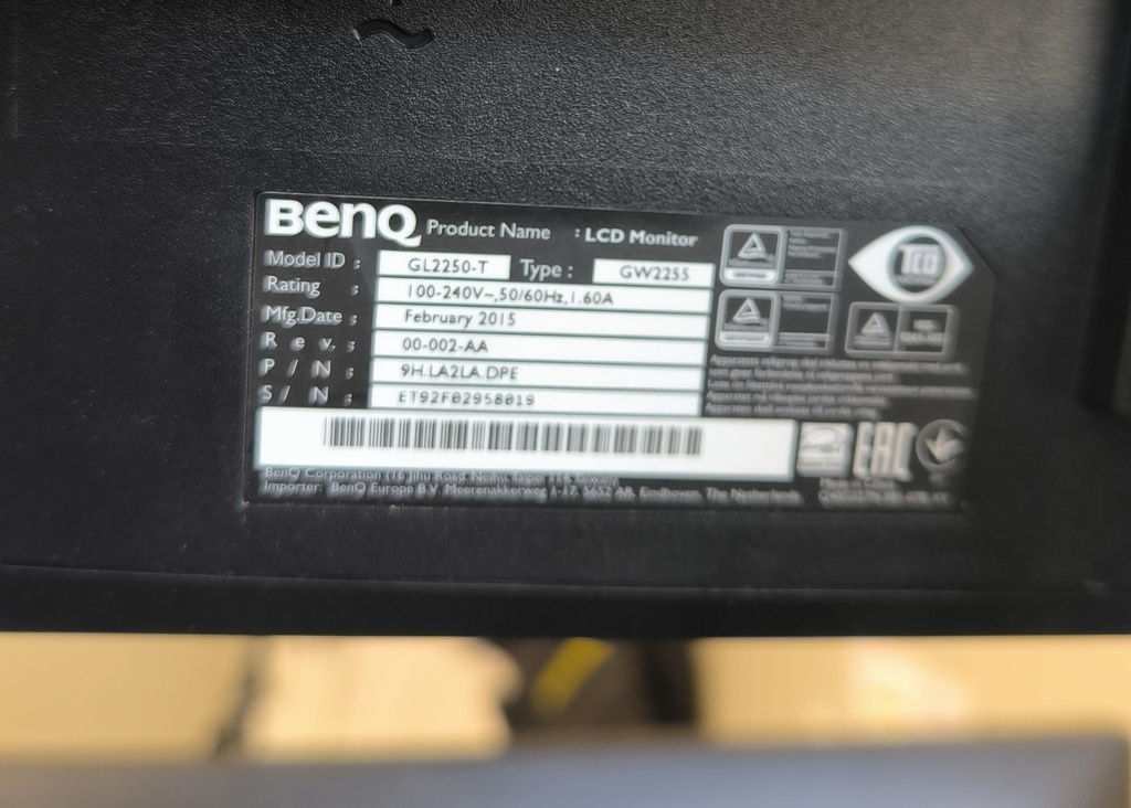 écran d'ordinateur Benq 21'