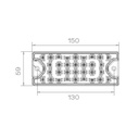 Feu arrière remorque Led