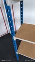 Etagère mi lourde 100xp35xh210cm