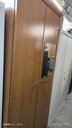 Armoire bois 2 portes droites