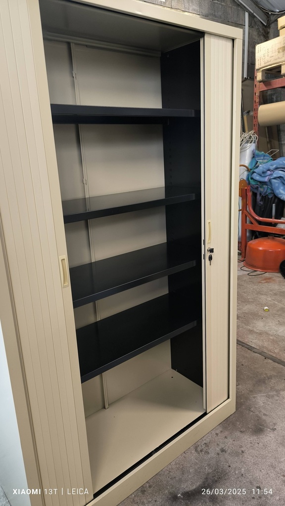 Armoire métallique 380 à rideaux