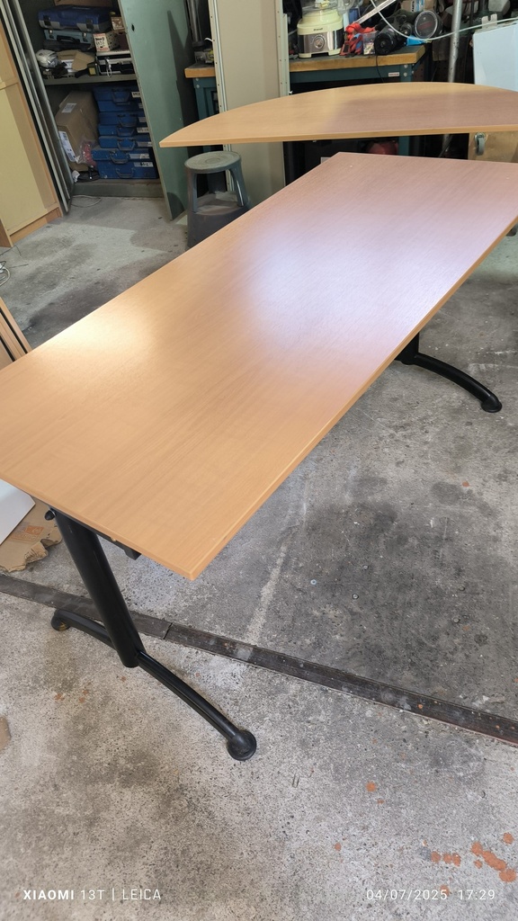 Table de rectangulaire