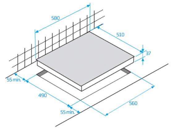 Plaque de cuisson vitrocéramique Beko