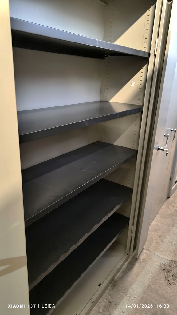 Armoire métallique 410   2 portes KZ