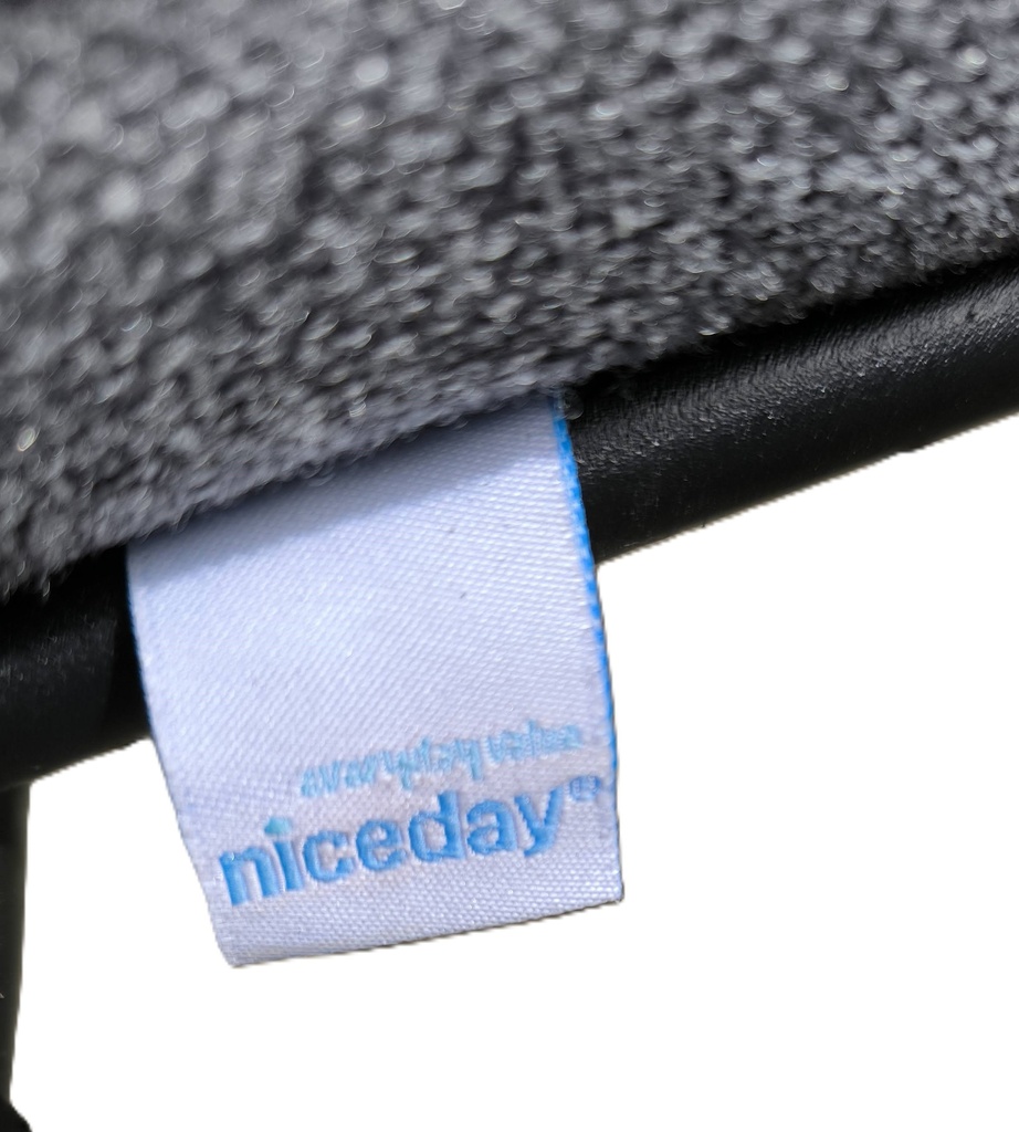 Chaise Dralon Niceday grise
