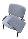 Chaise Dralon Niceday avec tablette
