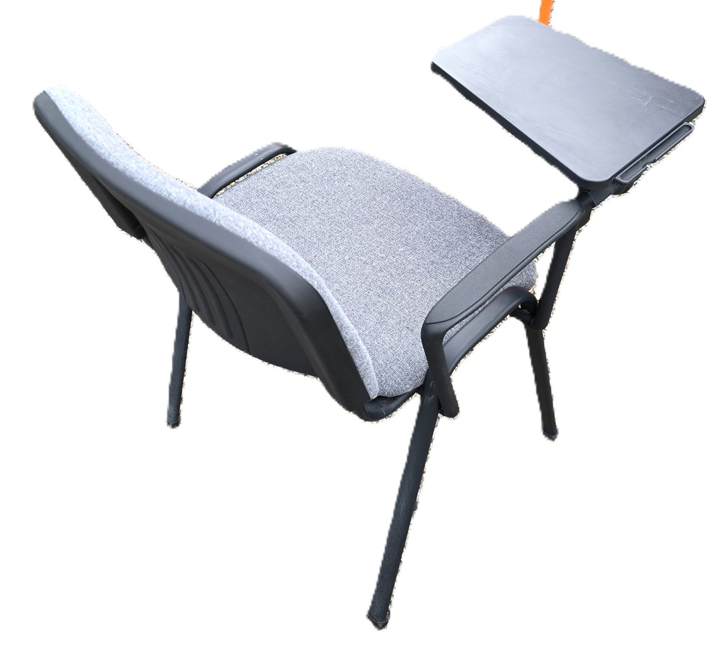 Chaise Dralon Niceday avec tablette