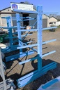 Cantilever/rack d'atelier bleu