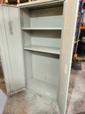 Armoire métallique 430 2 portes droites 100cm