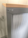 Armoire basse 439 à rideaux