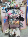 Peluches diverses 2€