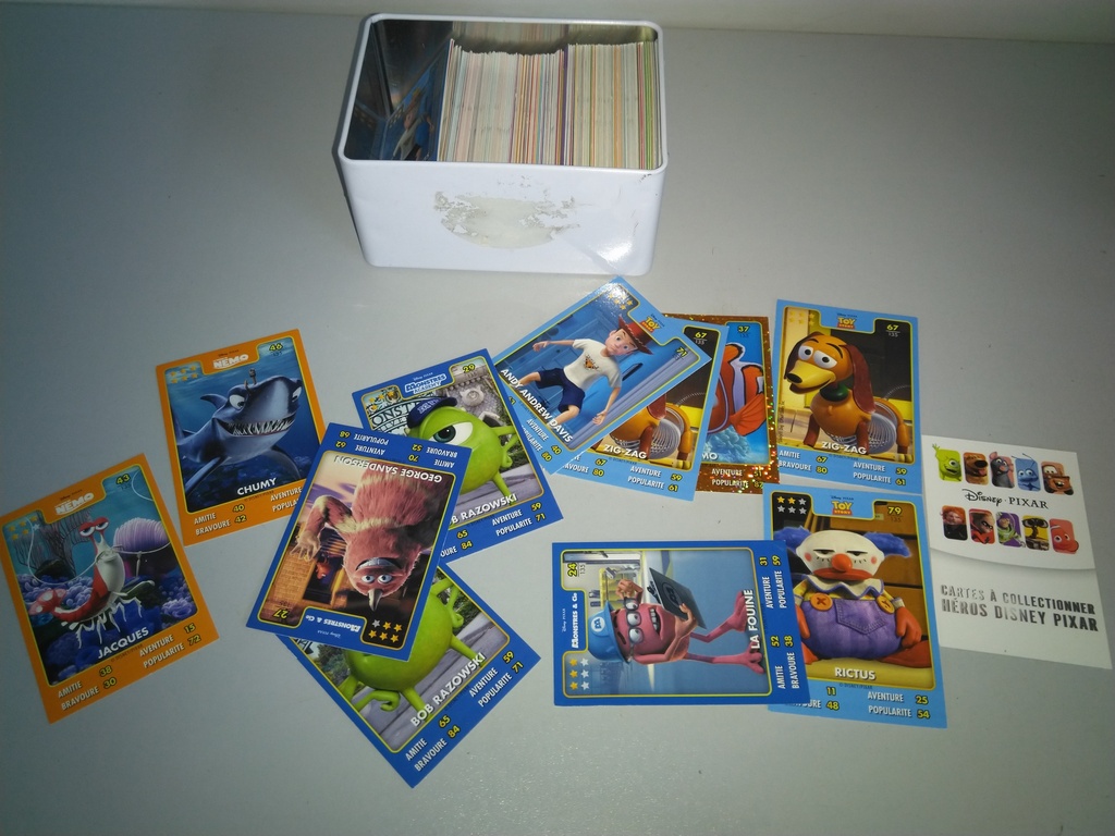 Cartes collection Disney