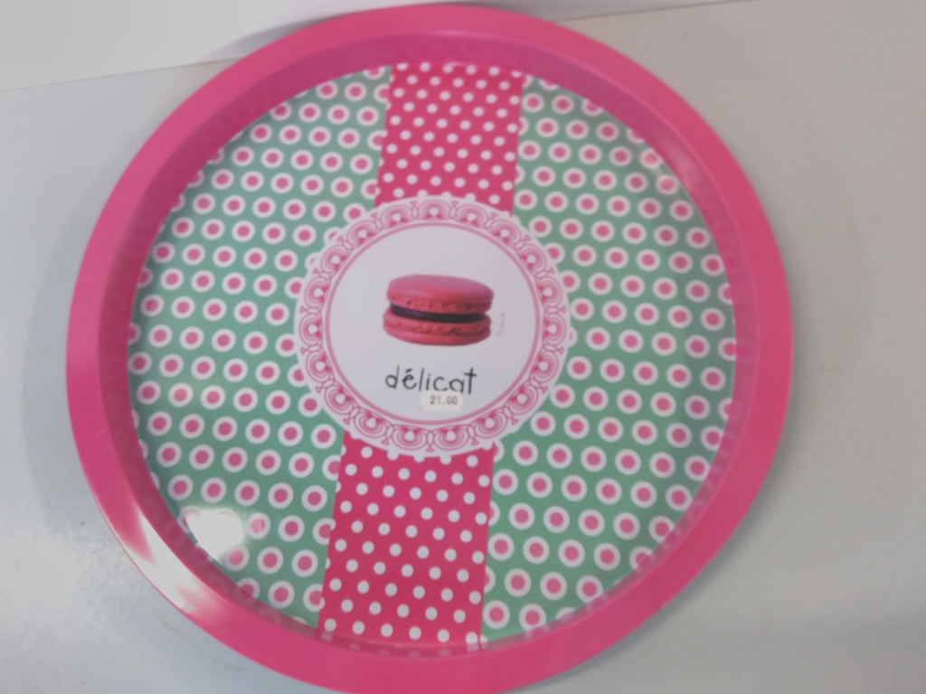 Plateau de service Macaron