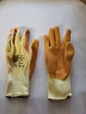 [R2i3] Gants orange tissu T8