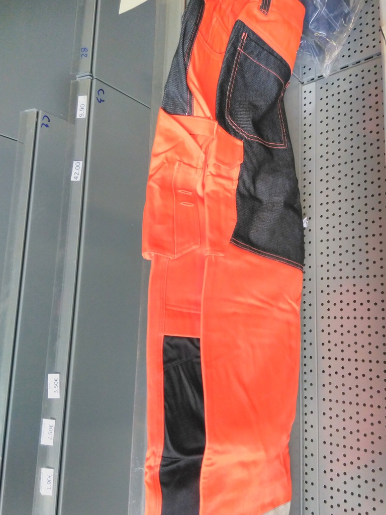 Pantalon fluo orange Lafont T1