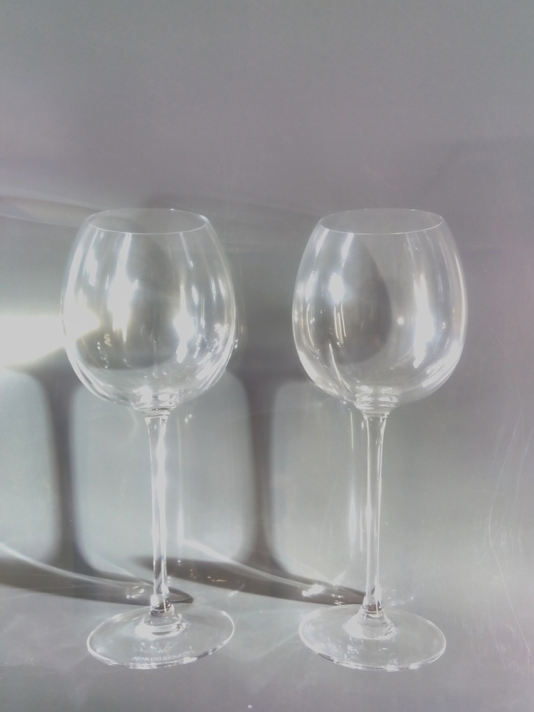 2 verres à vin 28cl