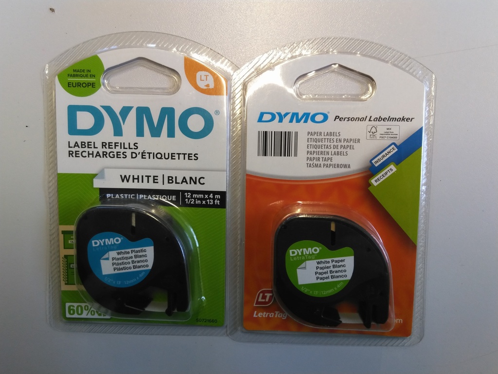 Recharge Dymo Letratag