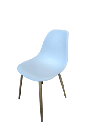 Chaise coque design blanche