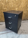 Caisson de bureau 20 noir