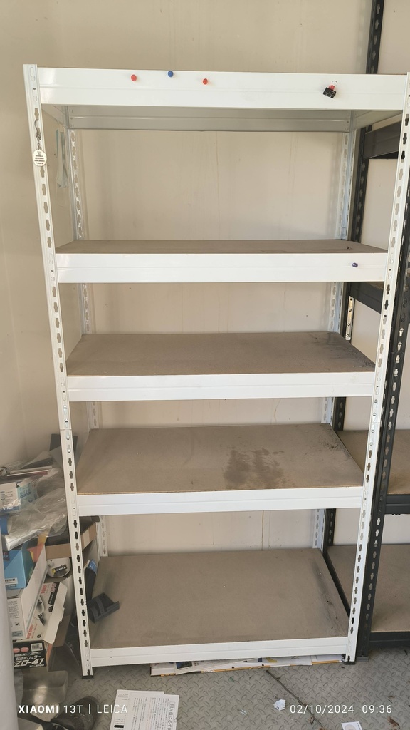 Rack étagères L90xp45xh235cm