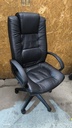 Fauteuil direction simili noir