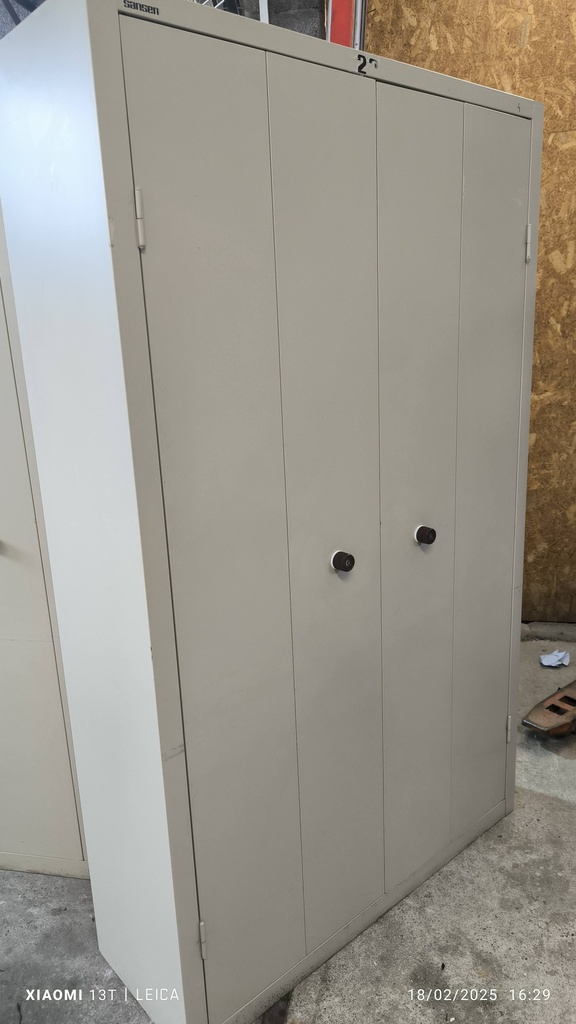 Armoire métallique 332   2 portes KZ