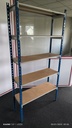 Etagère mi lourde 100xp35xh210cm