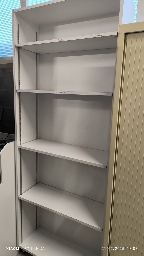 Etagère mélaminé blanche
