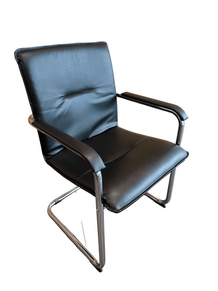 Fauteuil visiteur skaï