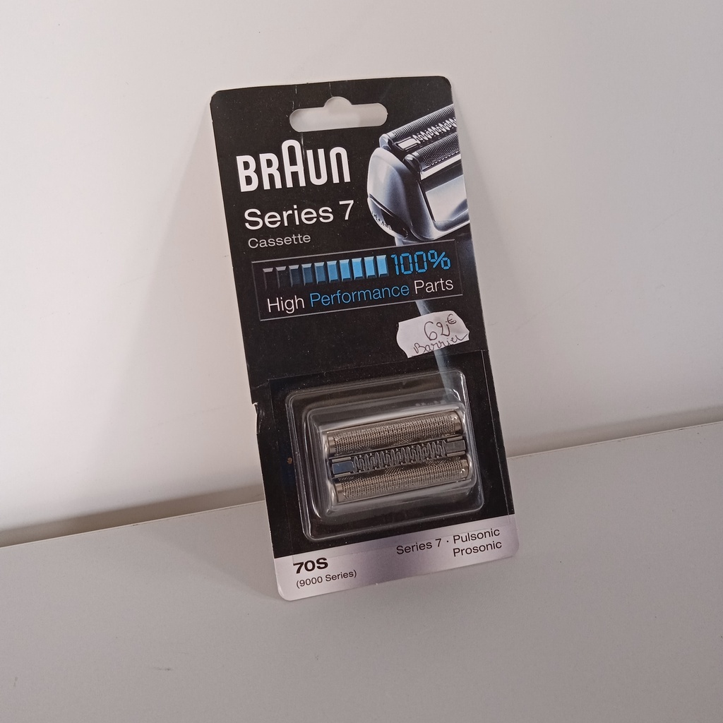 Cassette pour rasoir Braun série 7