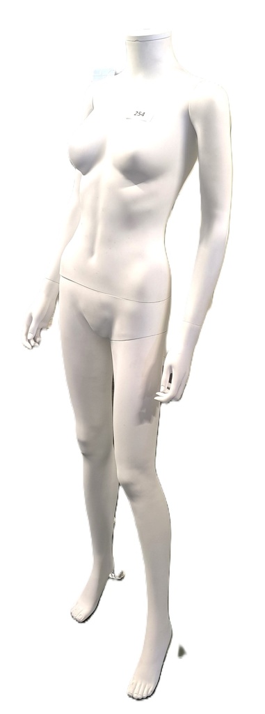 Mannequin femme sur pieds avec support