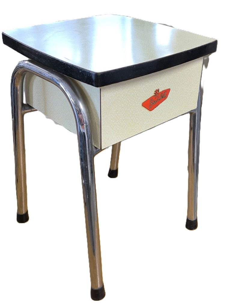 Tabouret coffre vintage "Starlett"