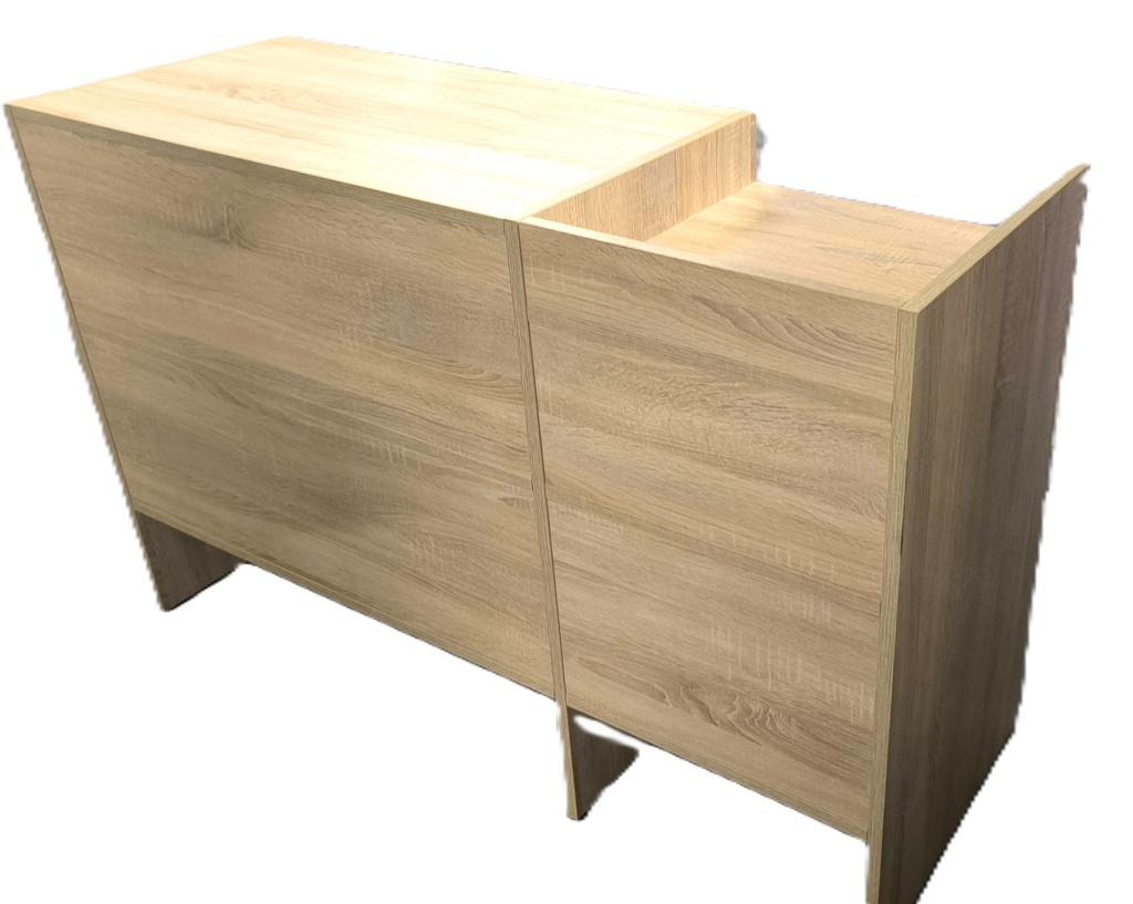 Banque d'accueil 2 niveaux