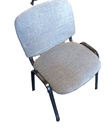 Chaise Dralon gris clair