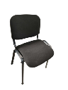 Chaise Dralon noire cat2