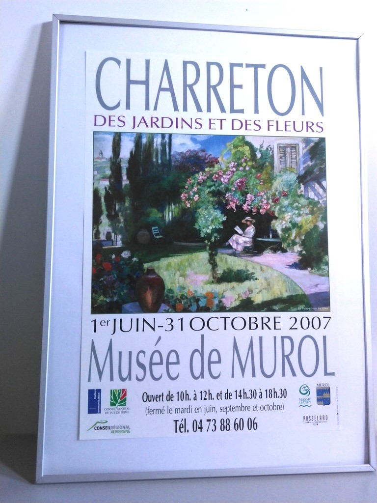 Cadre présentation affiches "Charreton"