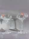 2 coupes à Champagne 33cl