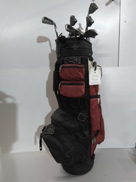 [R2J3] Sac de golf noir et bordeau