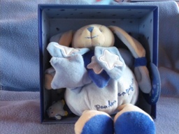 [Z3R3A4] Doudou boule bleu