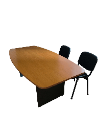 [R2H1D2] Table de réunion ovale