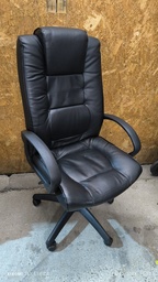 [Z4] Fauteuil direction simili noir