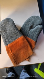 [Z4] Gants marron anti-chaleur