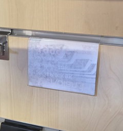 [Z6] Supports transparents Rétif 9x10cm