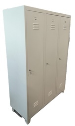 [R2C] Bloc vestiaires 3 portes Manutan beige