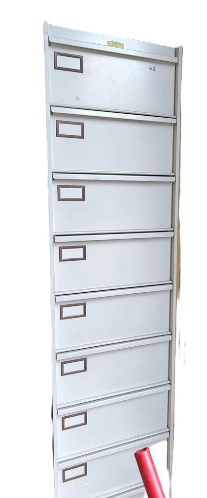 Meuble colonne à clapets 61 beige