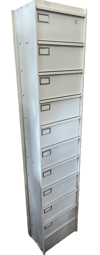 Meuble colonne à clapets 72 beige